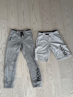 HUGO BOSS KIDS Grey Sweats & Shorts